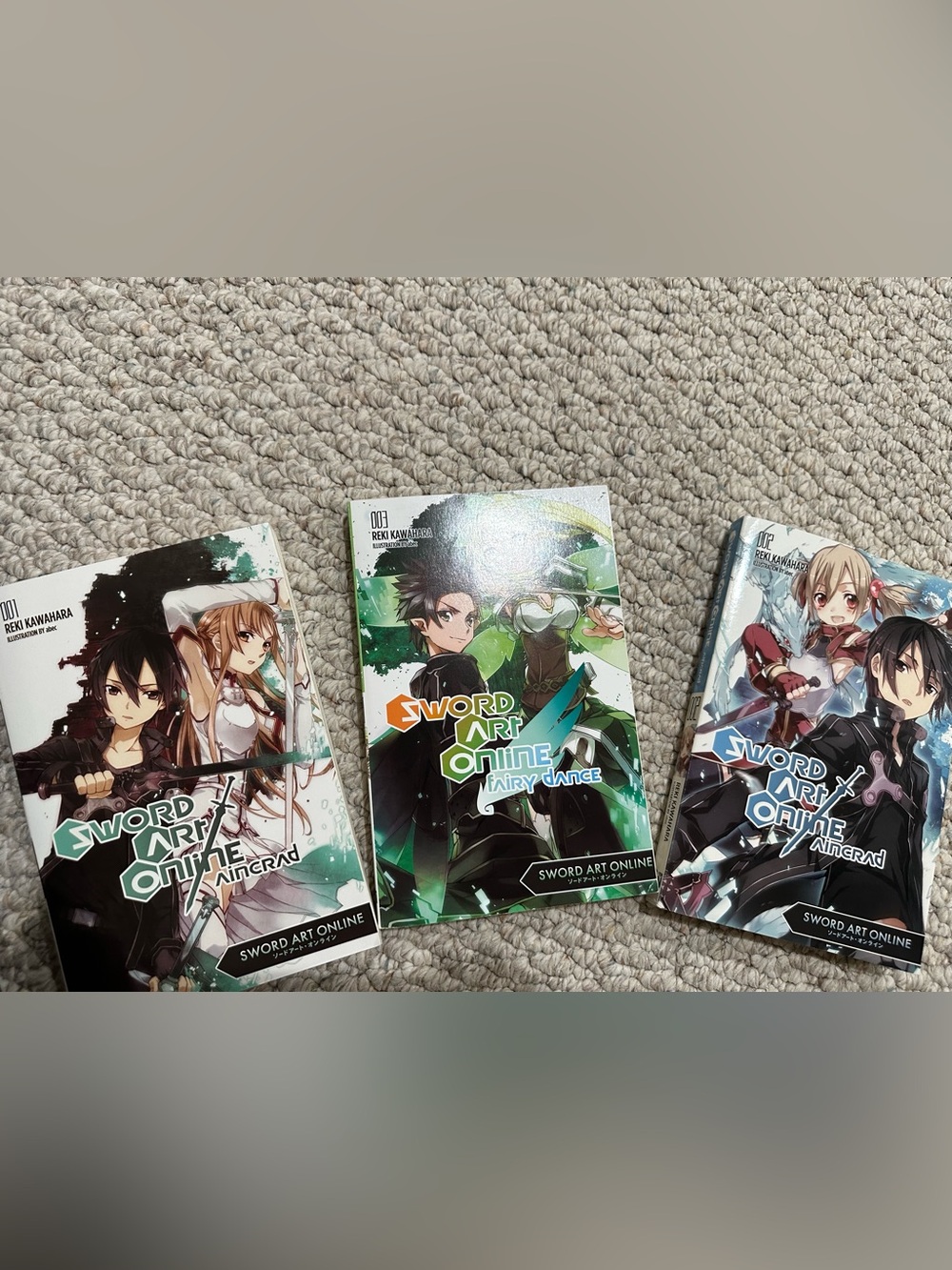 Sword Art Online Books